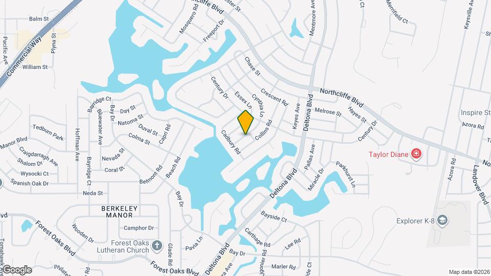 4428 Cynthia Ln Map and Location Details