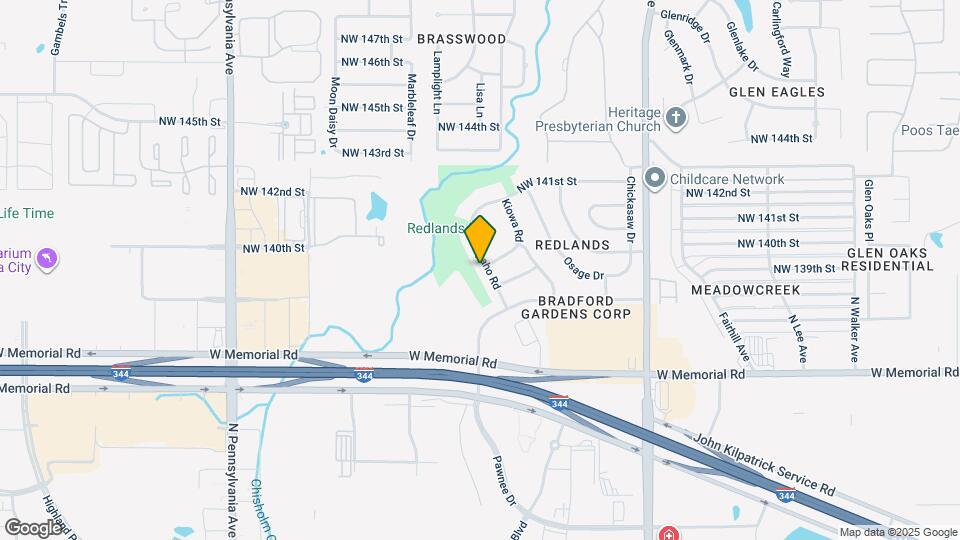 14101 Arapaho Rd Map and Location Details