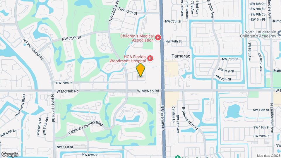 7809 NW 70th Ct Map and Location Details