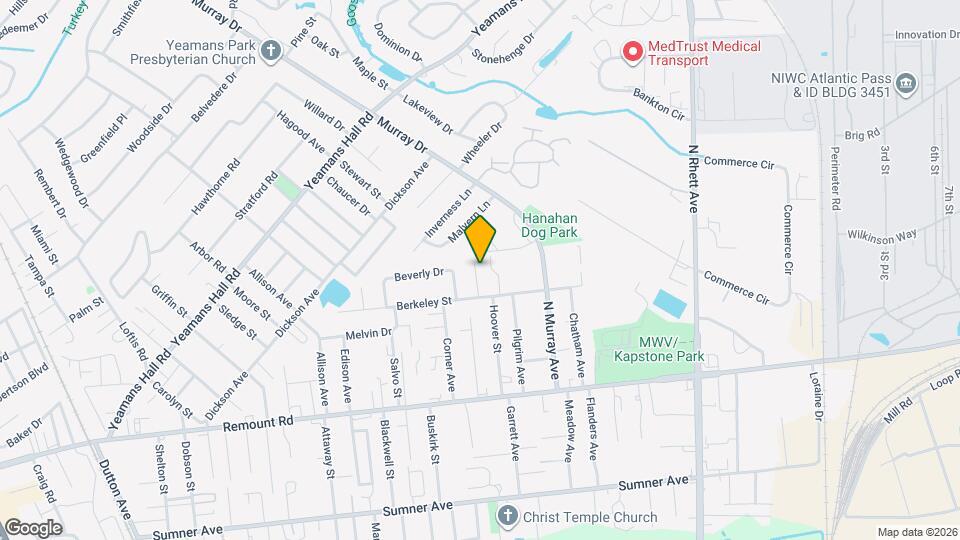 5808 Knight St Map and Location Details