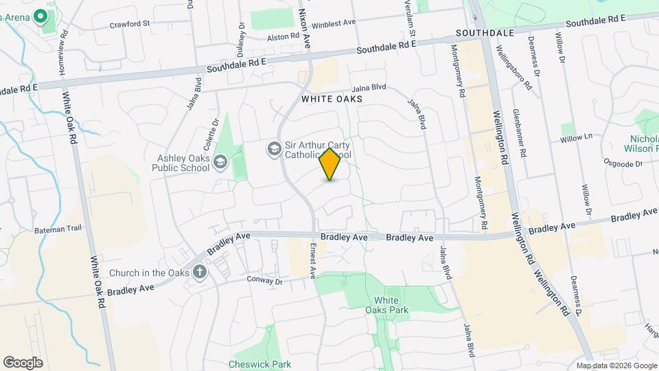 39 Patience Crescent Map and Location Details