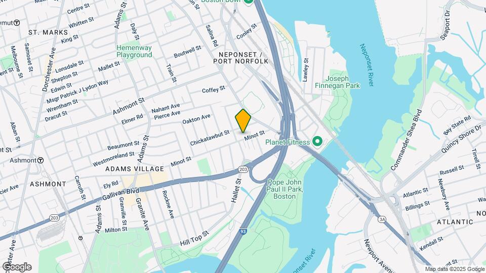 39 Minot St, Unit 2 Map and Location Details