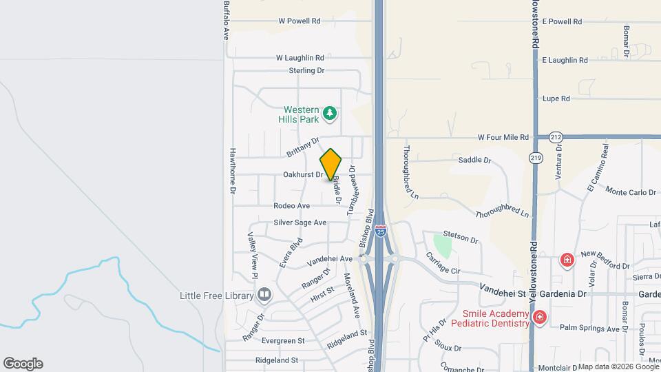 7230 Bridle Dr Map and Location Details