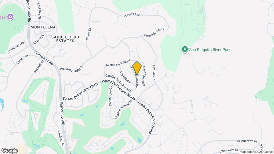 17977 Avenida Alozdra Map and Location Details