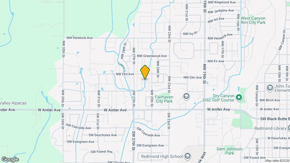 433 NW 25th St Map and Location Details