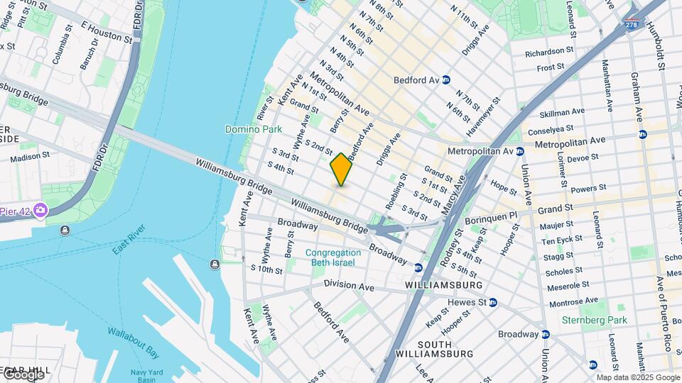 347 Bedford Ave Map and Location Details