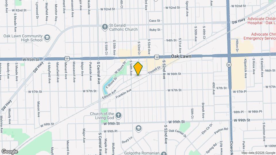 5359 Edison Ave Map and Location Details