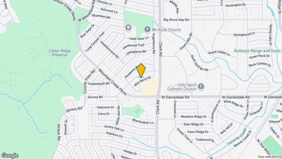 7057 Wax Berry Dr Map and Location Details