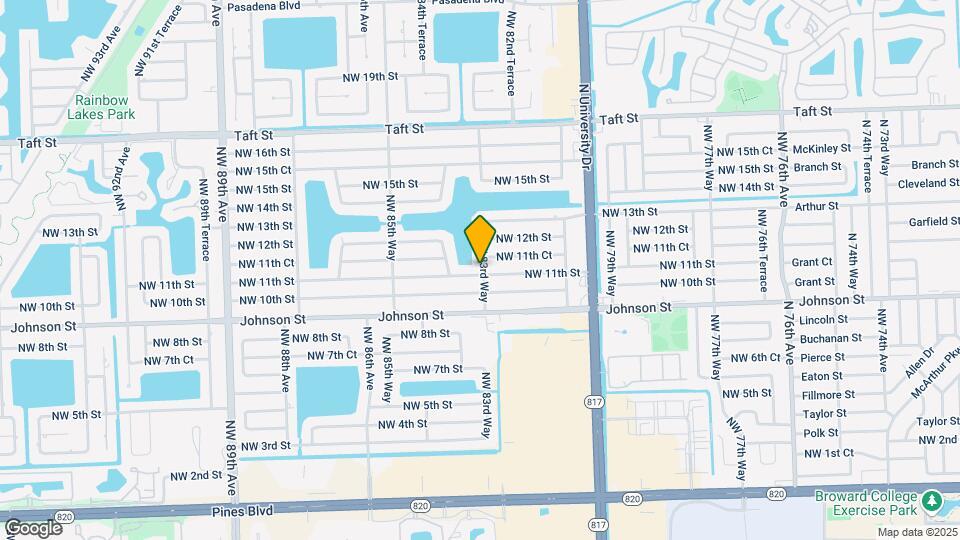 8341 NW 11th St Mapa y Detalles de la Ubicación