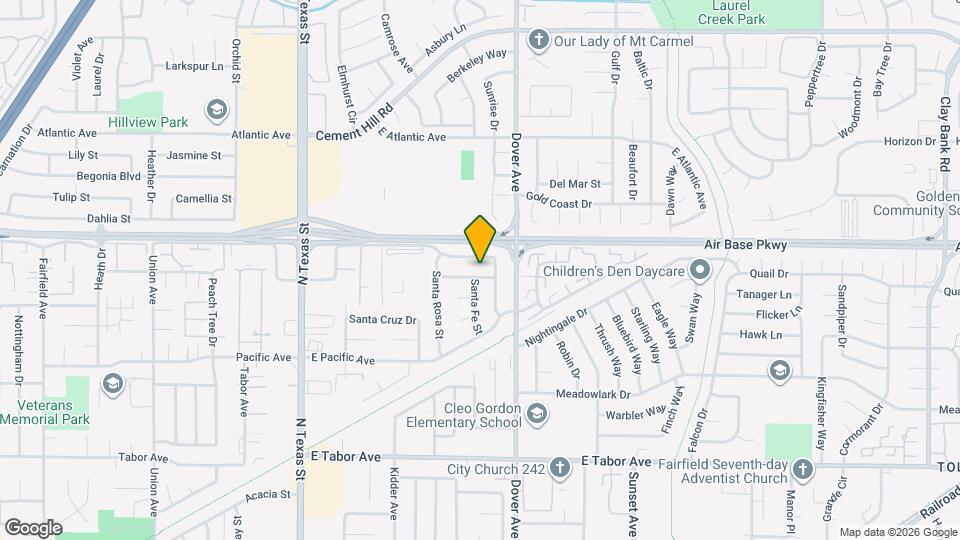 400 Santa Maria Dr Map and Location Details