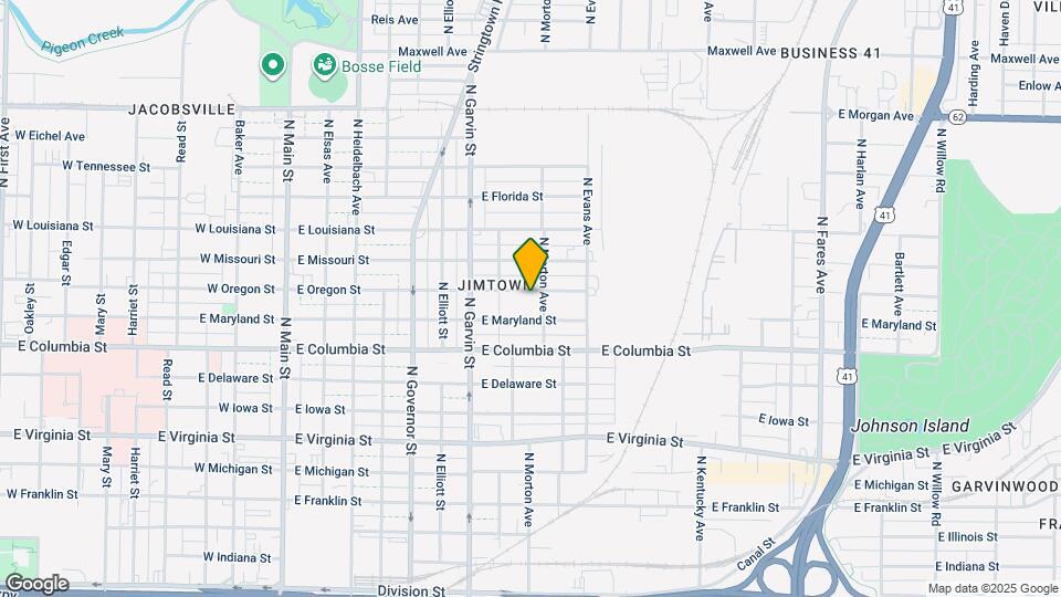 649 E Oregon St Map and Location Details