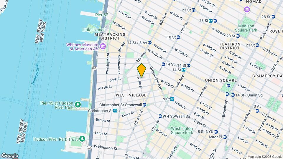 247 W 11th St Mapa y Detalles de la Ubicación