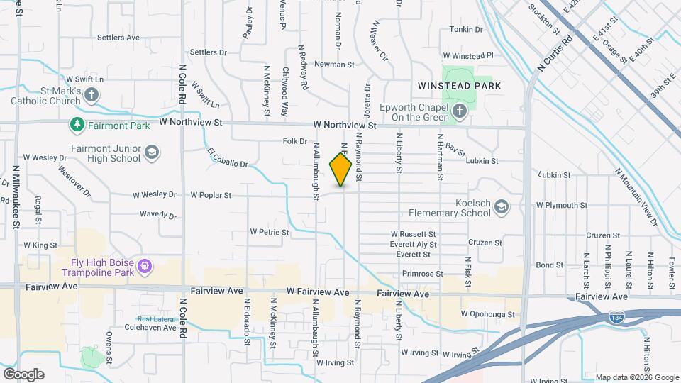 6698 W Poplar St Map and Location Details