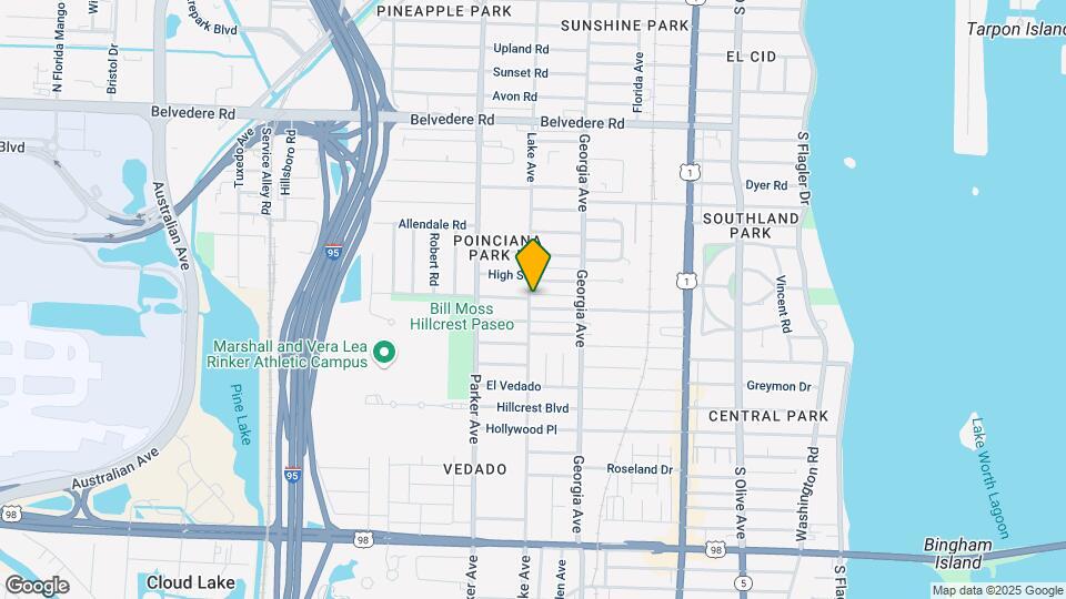 745 Hampton Rd Map and Location Details