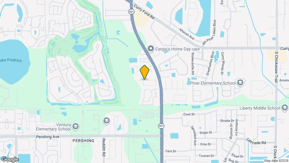 6904 Long Needle Ct Map and Location Details