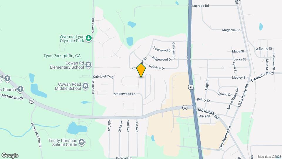 1716 Hallmark Dr Map and Location Details