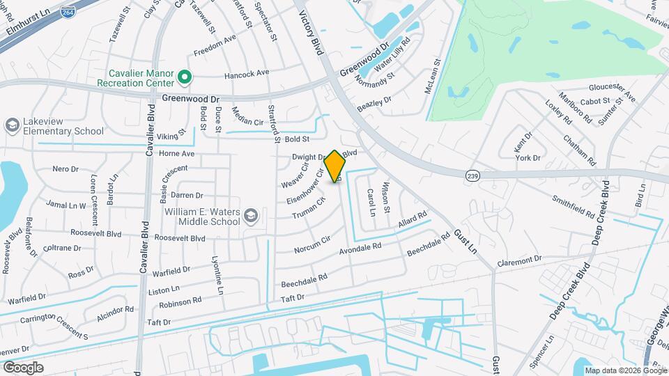 507 Bunche Blvd Map and Location Details