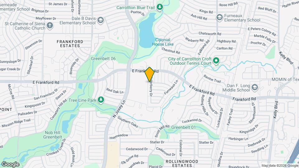2929 Winterberry Dr Map and Location Details
