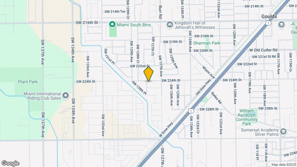 12780 SW 224th St Map and Location Details