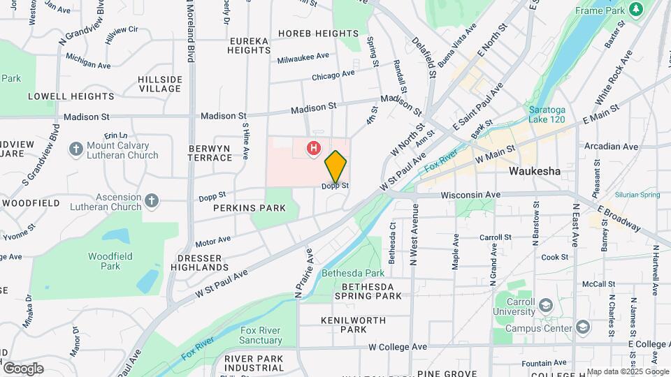 711 Dopp St Map and Location Details