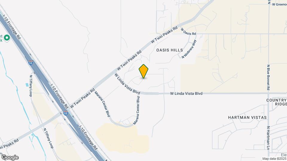 9690 N Rancho Lozano Mapa y Detalles de la Ubicación