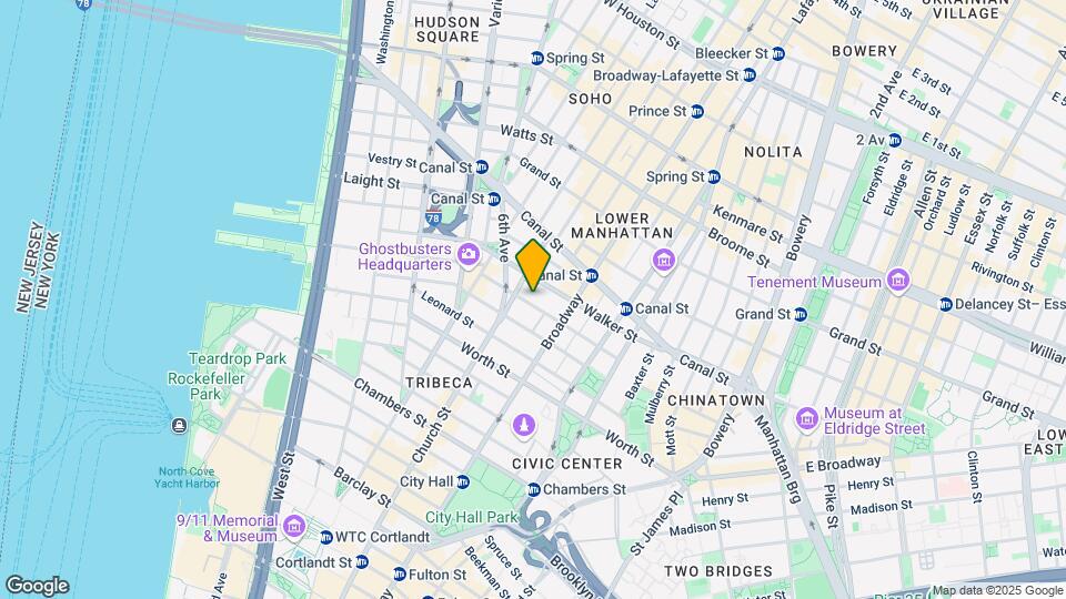 46 White St Mapa y Detalles de la Ubicación
