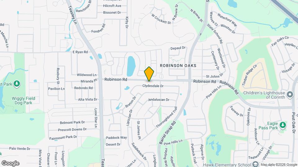 3327 Clydesdale Dr Map and Location Details