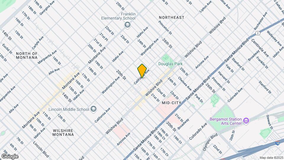1107 21st St Map and Location Details