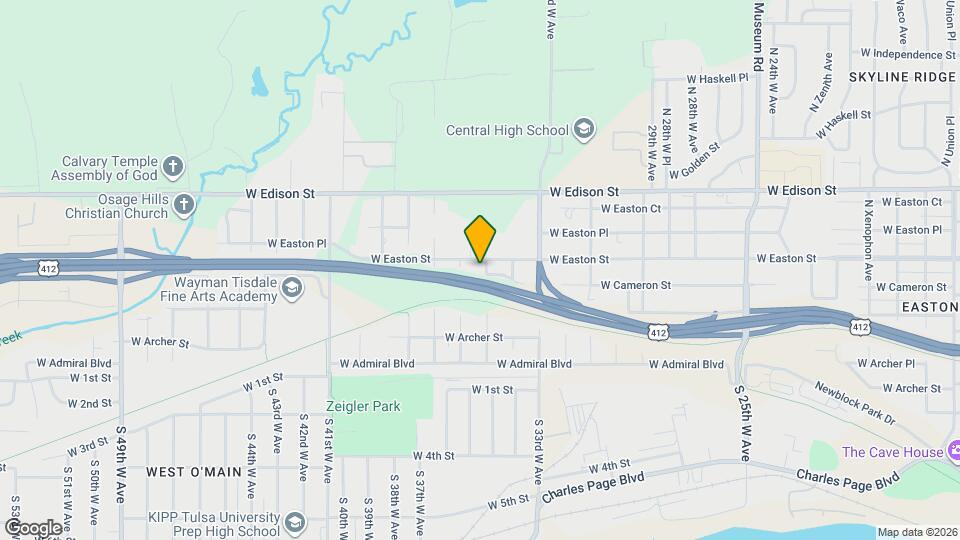 302 N 35th West Ave Mapa y Detalles de la Ubicación