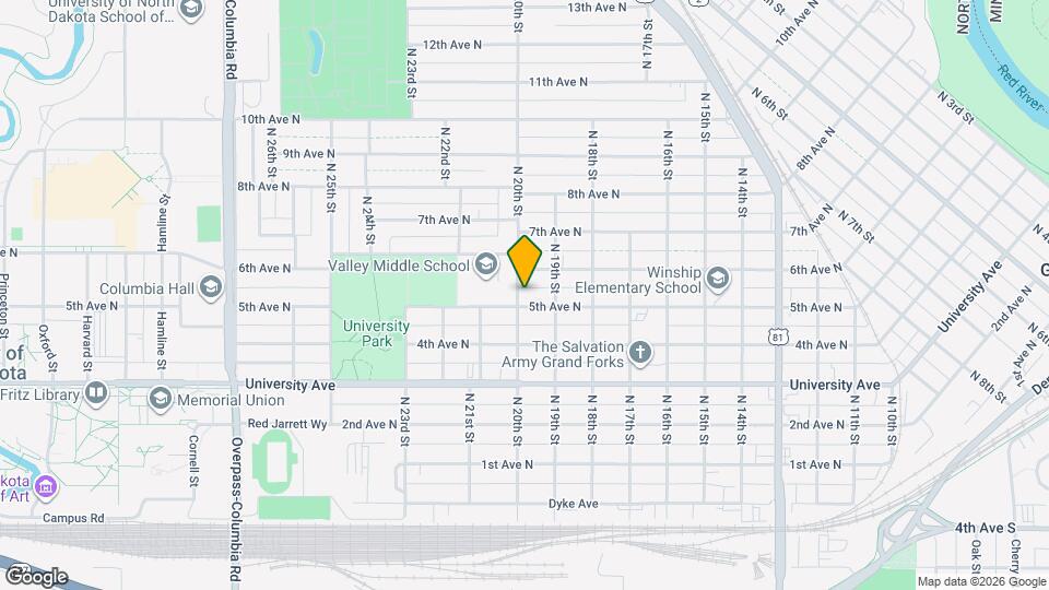 1924-1925 5th Ave N Map and Location Details