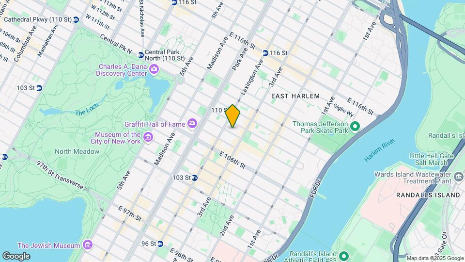 167 E 108th St Mapa y Detalles de la Ubicación