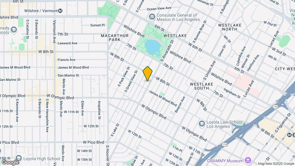 833-835 Alvarado St Mapa y Detalles de la Ubicación