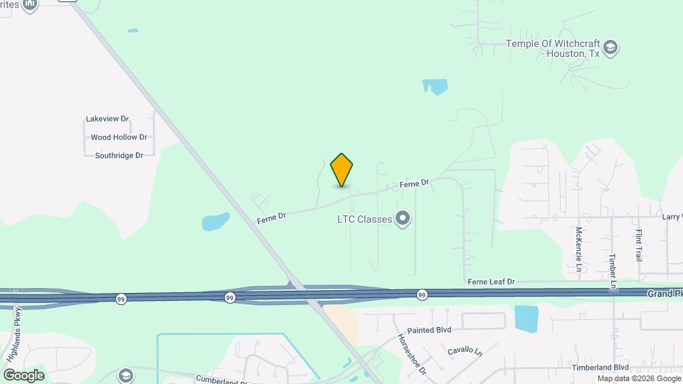 18675 Ferne Dr Map and Location Details