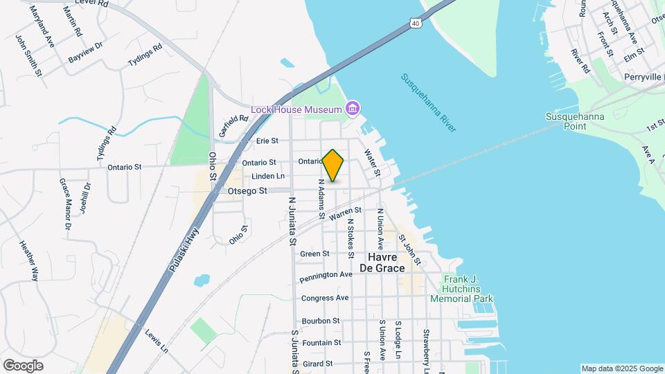 655 Otsego St Map and Location Details