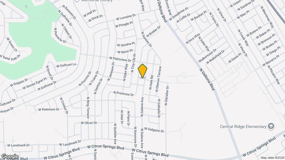 8030 N Galena Ave Map and Location Details