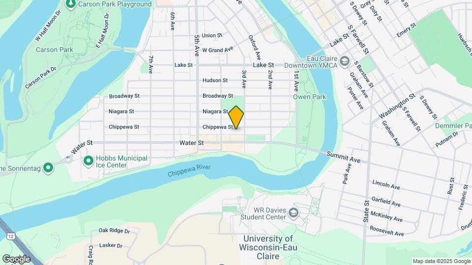 315 Chippewa St Mapa y Detalles de la Ubicación
