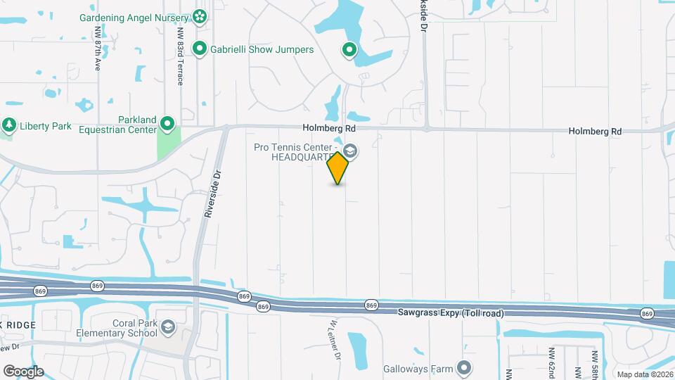 6217 NW 75th Way Map and Location Details