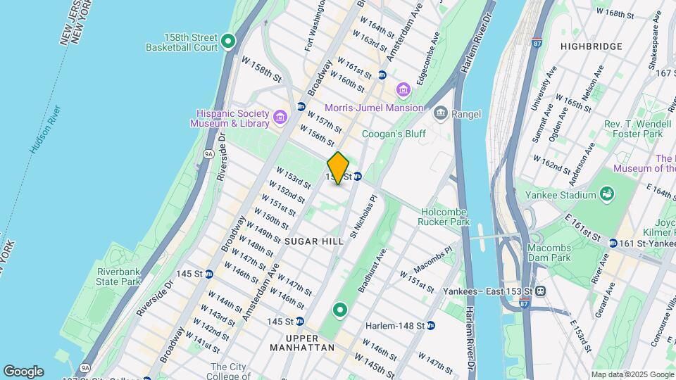 418 W 154th St Map and Location Details