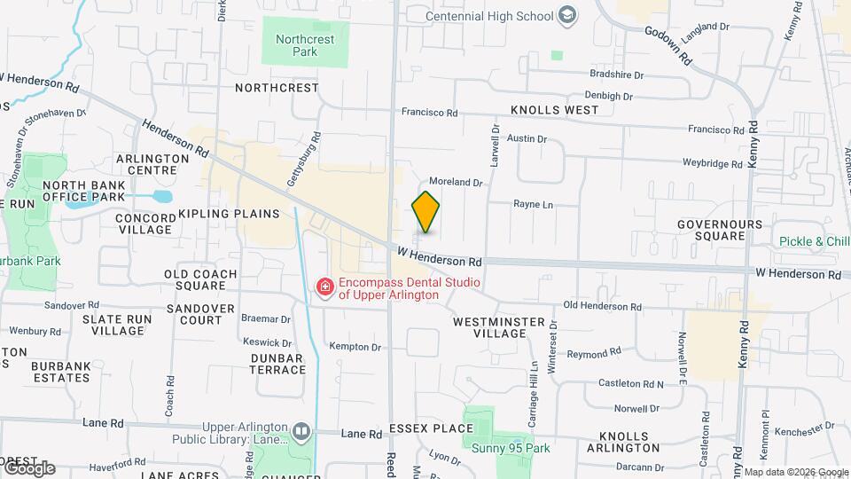 4758 Moreland Dr W Map and Location Details