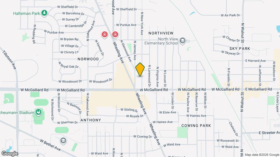 3401 N New York Ave Mapa y Detalles de la Ubicación