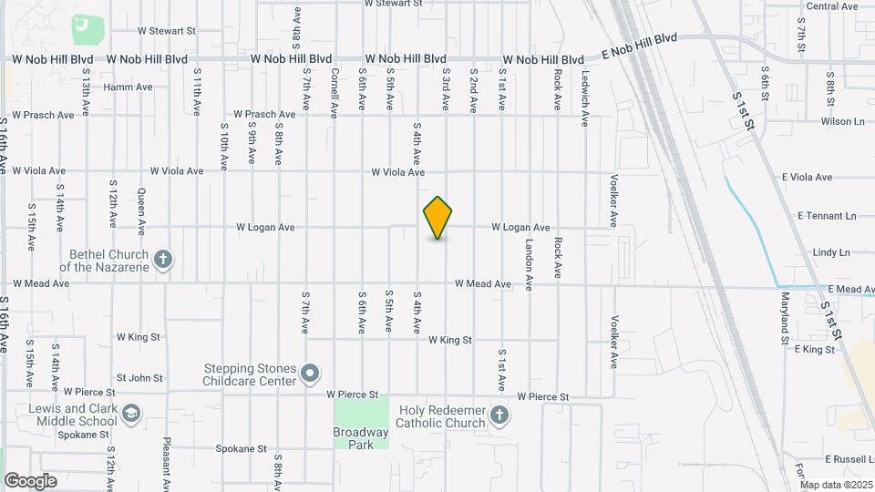 1408 S 3rd Ave Map and Location Details