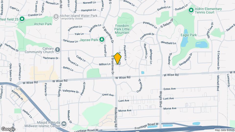 1126 Tiverton Ct Map and Location Details