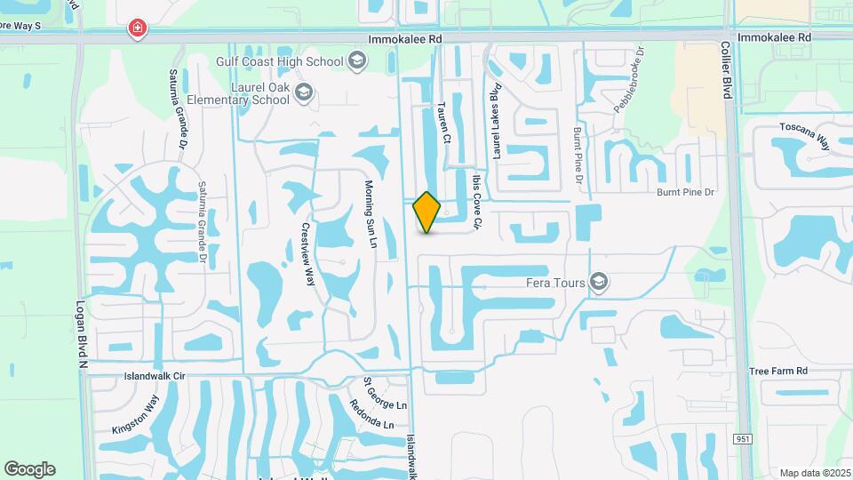 8511 Ibis Cove Cir Map and Location Details