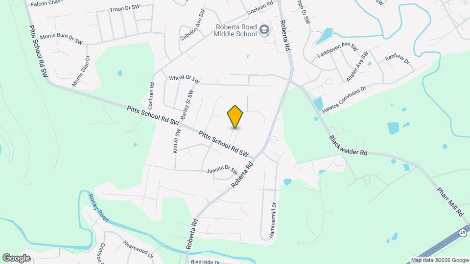 5322 Roberta Crossing Dr Map and Location Details