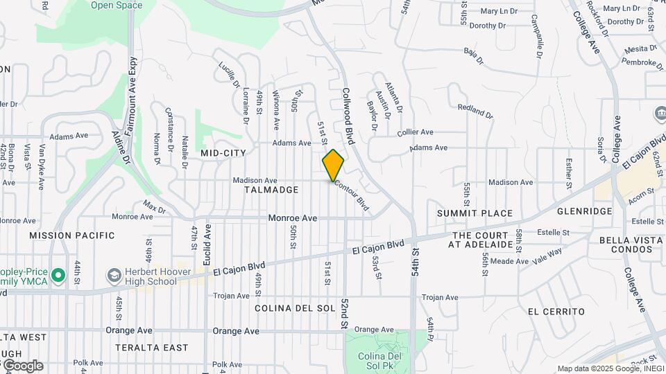 4585 51st St Map and Location Details