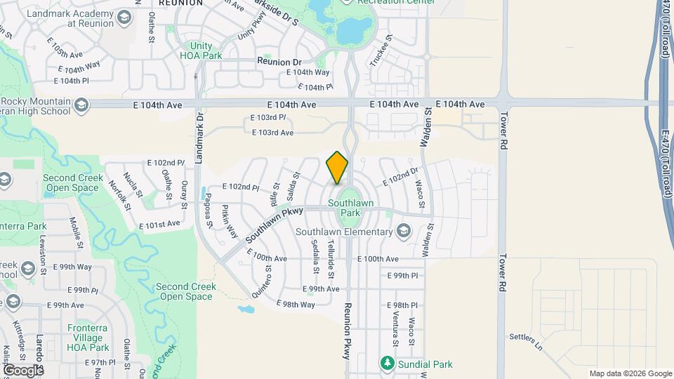 10229 Southlawn Cir Map and Location Details
