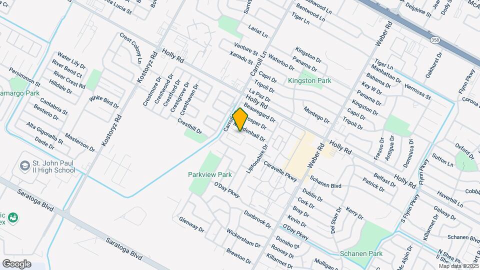 3618 Crestbrook Ct Map and Location Details