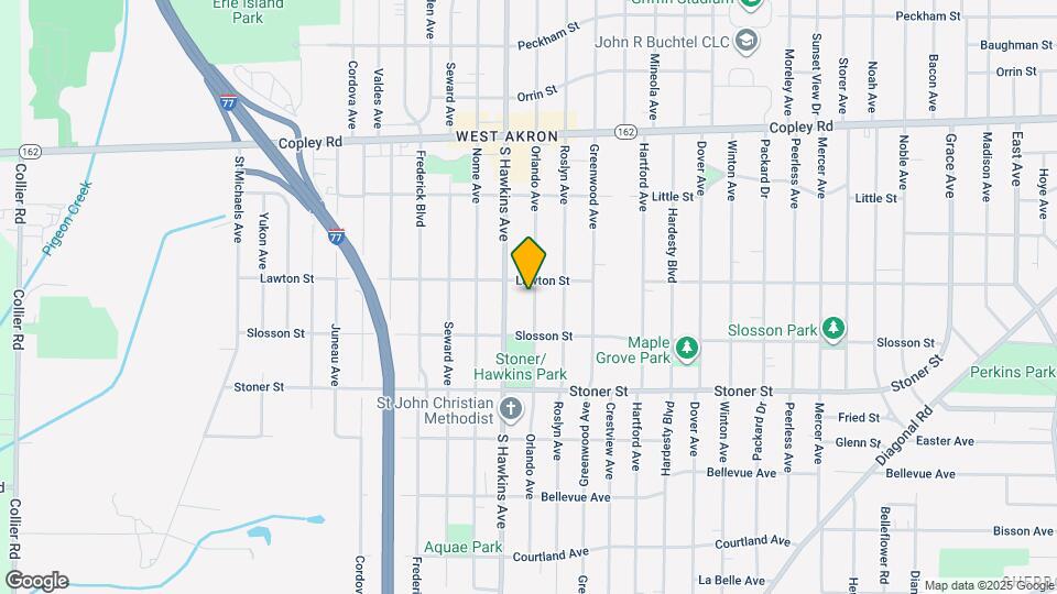 1168 Orlando Ave Map and Location Details