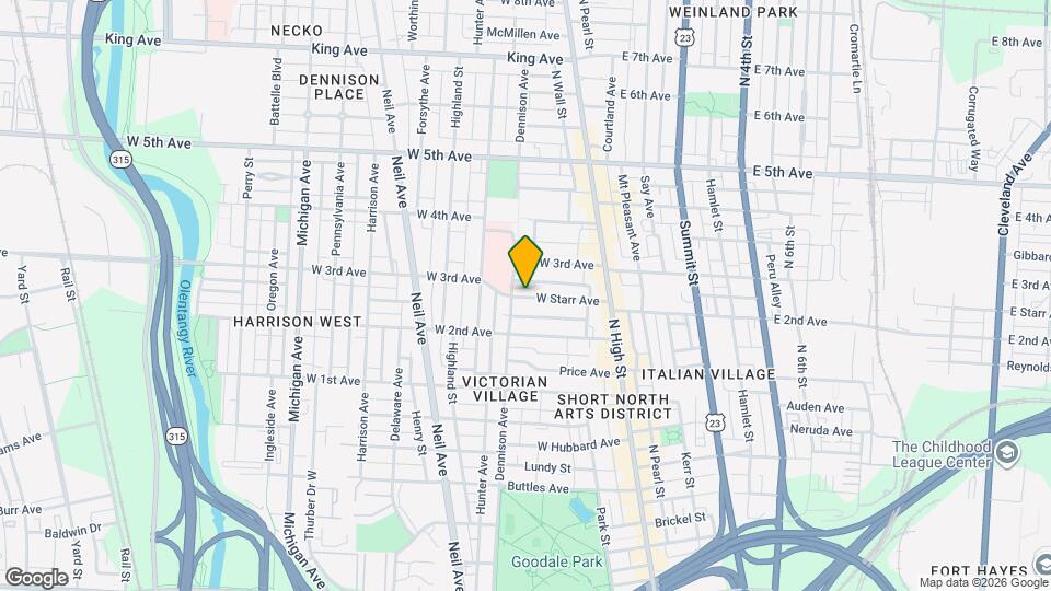 118 W Starr Ave Map and Location Details