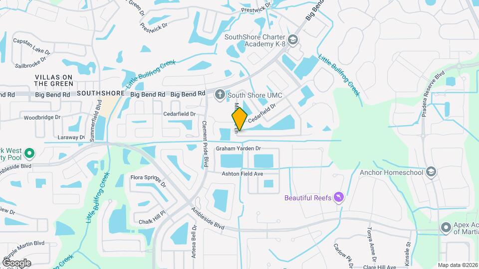 11510 Misty Isle Ln Map and Location Details